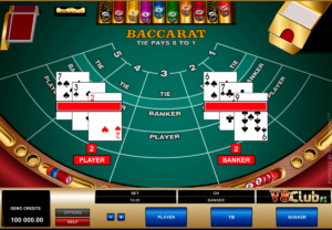 Cách chơi Baccarat casino trực tuyến không quá khác biệt với ngoài sòng bạc