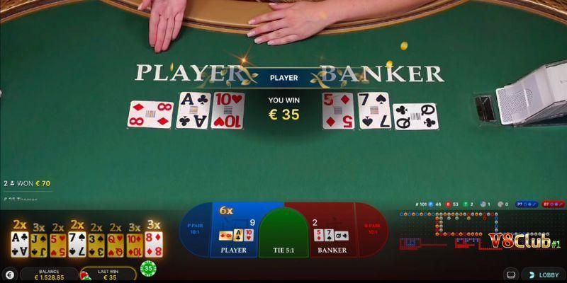 Một vài kinh nghiệm chơi bài Baccarat online hay